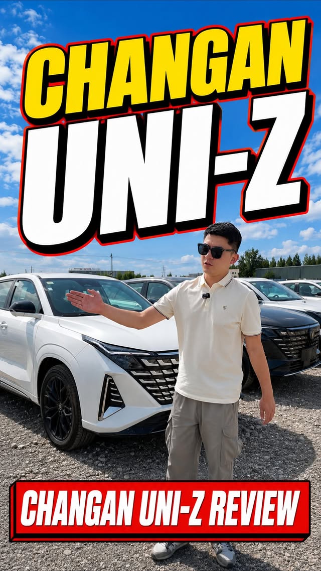 Meet the Changan UNI-Z — a stylish SUV that combines sporty design, a spacious interior, and modern technology.

A large number of units are currently in stock and ready for bulk orders and export. We supply Changan and other leading Chinese vehicle brands, with flexible cross-border delivery to Central Asia, the Middle East, and other international markets.

If you are an overseas car dealer or importer, contact us for the latest FCA/FOB prices and cooperation details.

📩 DM us for wholesale prices and availability.
#changan  #uniz #chinesecar با چانگان UNI-Z آشنا شوید؛ یک شاسی‌بلند مدرن با طراحی اسپرت، فضای داخلی جادار و امکانات هوشمند.

تعداد زیادی از این خودرو هم‌اکنون موجود و آماده سفارش عمده و صادرات است. ما انواع خودروهای چانگان و دیگر برندهای معتبر چینی را با امکان ارسال از مسیرهای مختلف به آسیای مرکزی، خاورمیانه و سایر بازارهای بین‌المللی عرضه می‌کنیم.

اگر واردکننده یا فروشنده خودرو هستید، برای دریافت آخرین قیمت‌های FCA/FOB و شرایط همکاری با ما تماس بگیرید.

📩 برای اطلاع از قیمت عمده و موجودی، پیام بدهید.
گان #چابهار #خودرو_چینی